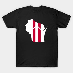 Wisconsin Stripe T-Shirt